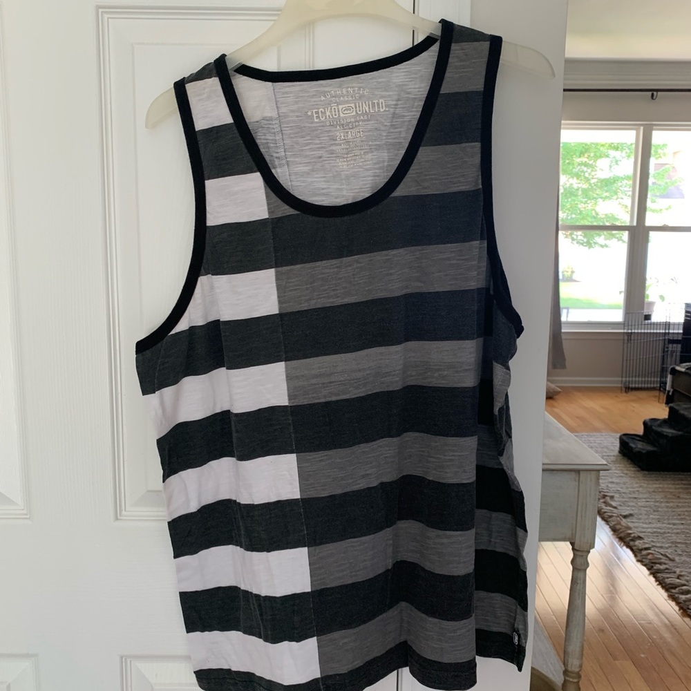 Men’s Striped Tank Top